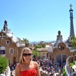 Park Güell in Barcelona, Spain