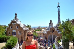 Park Güell in Barcelona, Spain