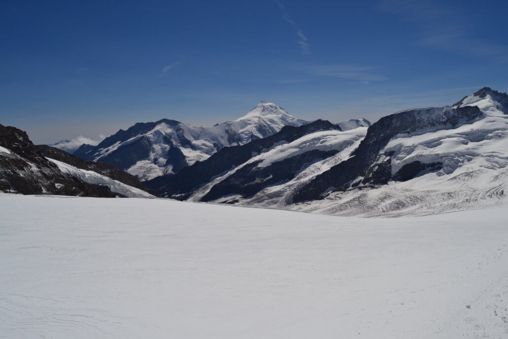 Swiss Alps Hiking to Jungfrau Mountain Hut