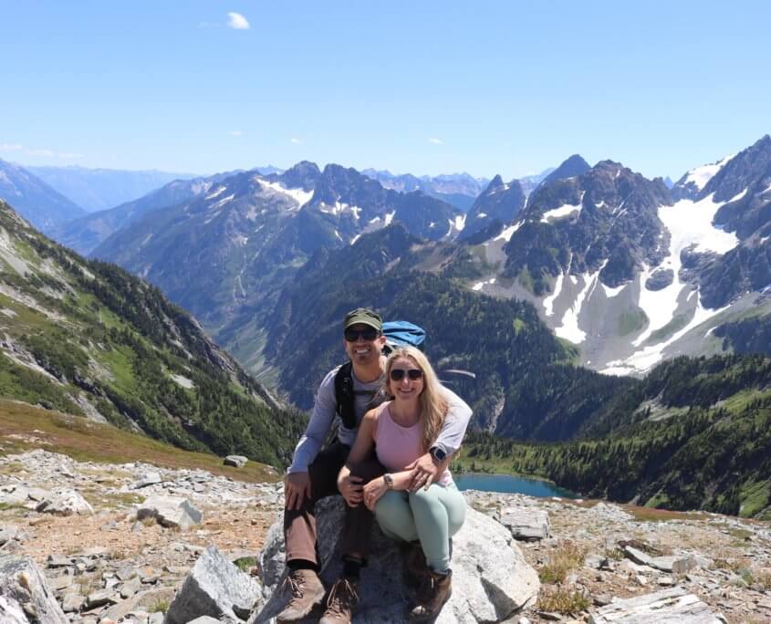 North Cascades NP Cascade Pass and Sahale Arm, North Cascades National Park