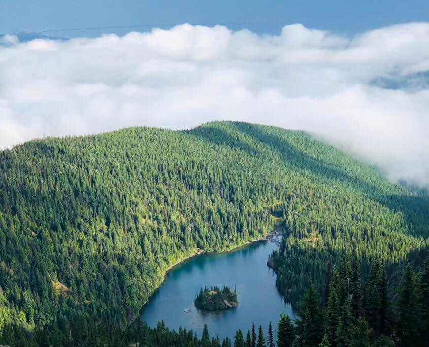 Olympic National Park - Lake Angeles Overlook
