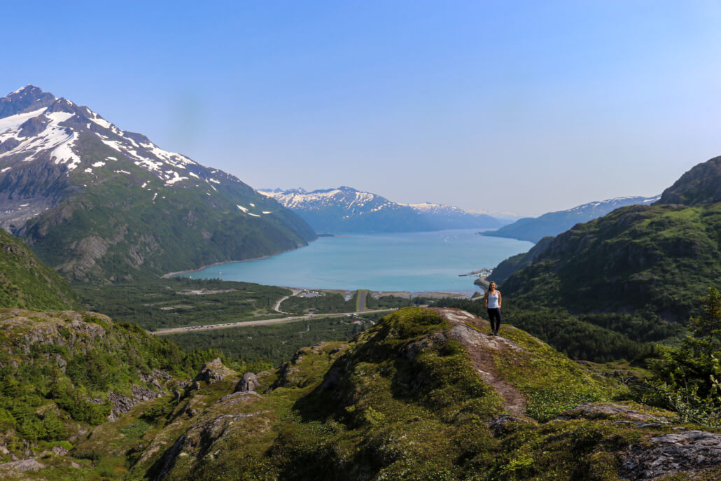 Portage Pass Hike in Whittier, AK