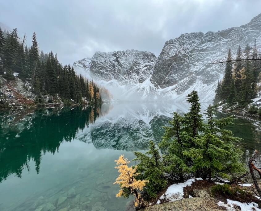 Blue Lake in the North Cascades National Park