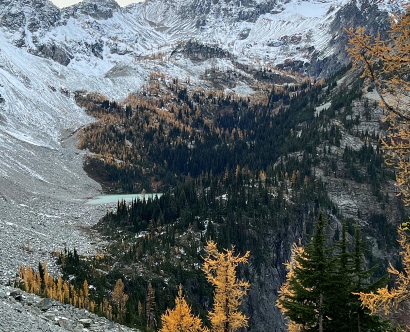 Lewis Lake in the North Cascades National Park