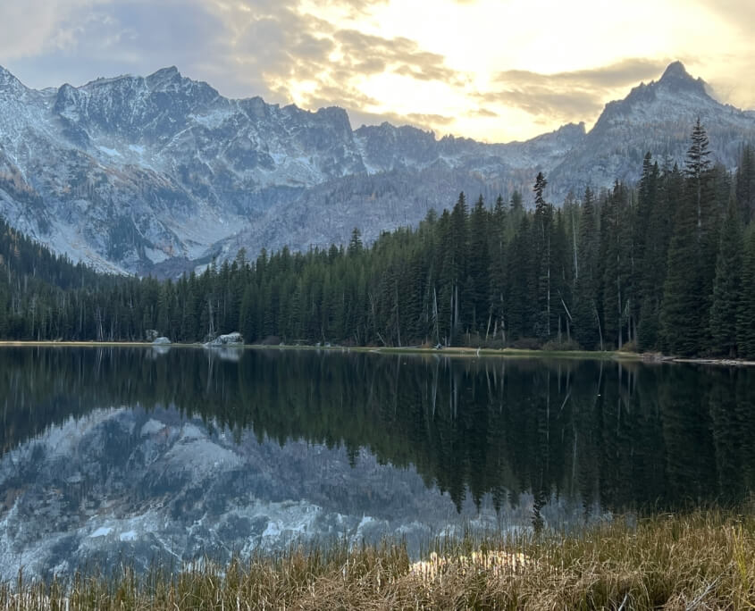 Lake Stuart in Leavenworth, Washington