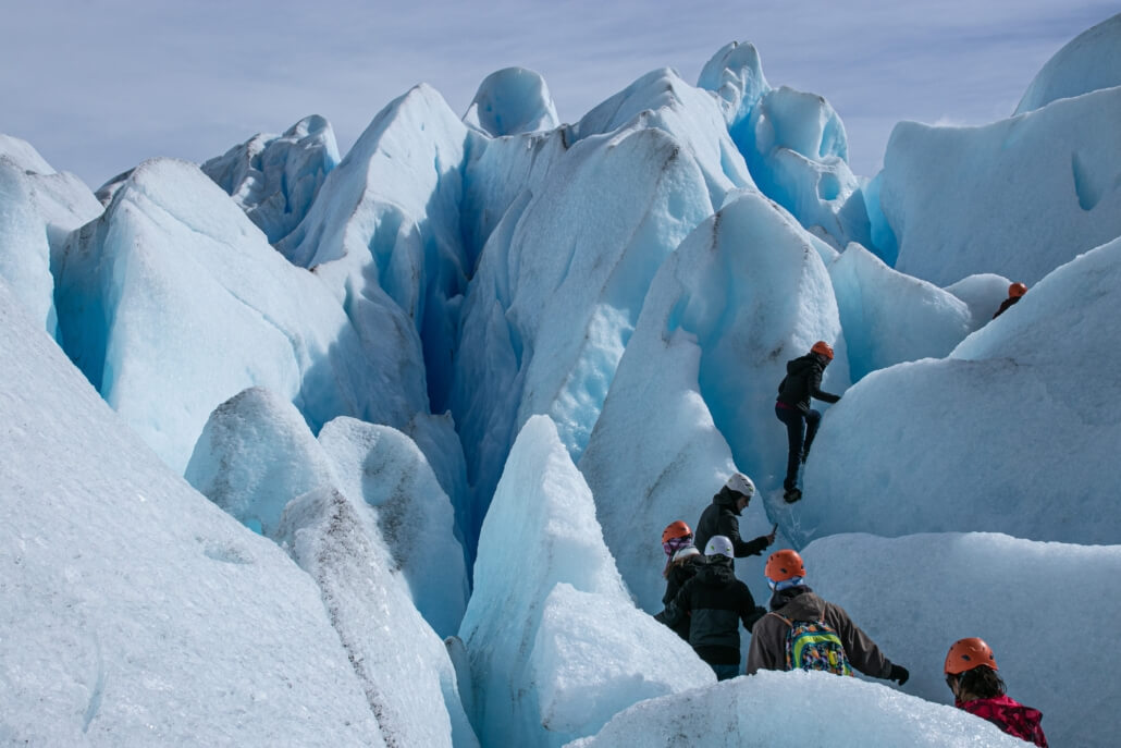 Hiking on Perito Moreno Glacier